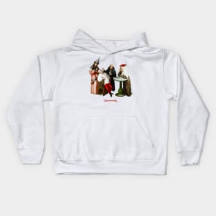 Extracting the stone of madness - Hieronymus Bosch Kids Hoodie